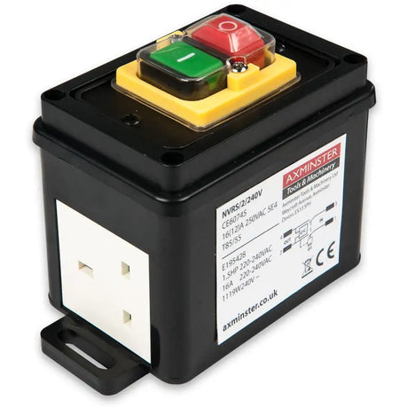 NVR SWITCH WITH BS 13A PLUG & SOCKET - Fast shipping