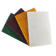 NyWeb Abrasive Pads - Pack of 4 - Chestnut Products - Finishing A containing 1 each Green, Red, Orange & White