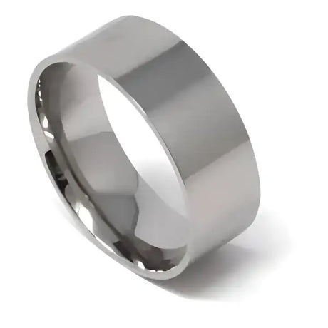 One piece 8mm Stainless Steel ring core 1.5mm thickness comfort fit - Ring Cores Comfort Band width
