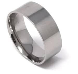 One piece 8mm Titanium ring core 1.5mm thickness comfort fit - Cores quality GR2 suitable for turning and makers.