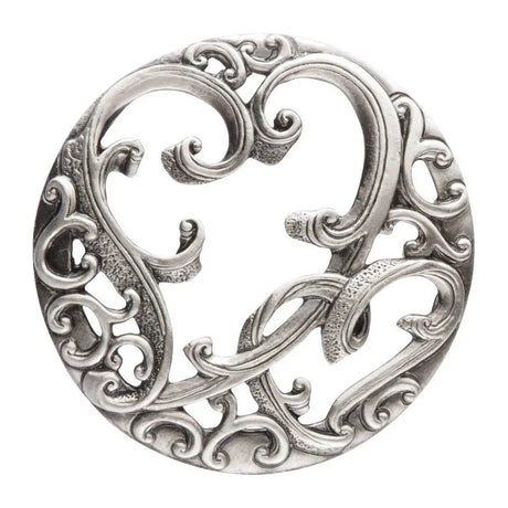 Ornate - Decorative Pewter Lid (Potpourri) - Pewter Lid - Fast shipping