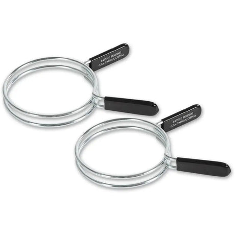 Ǫuick Release 100mm A PAIR OF HOSE FIXING CLIPS Dust Extraction Accessories Fast shipping