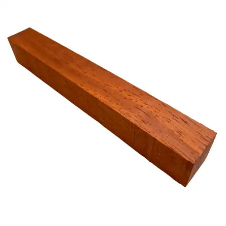 Padauk Pen Turning Blank - Exotic Hardwood Blanks Approx size 20mm x 150mm YOU WILL RECEIVE 1 BLANK.