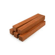 Padauk Pen Turning Blanks - Pack of 5 - Exotic Hardwood Approx size 19mm x 150mm.