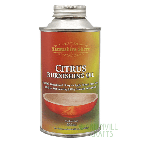 Citrus Burnishing Oil - Hampshire Sheen - Finishing Products - Fast shipping