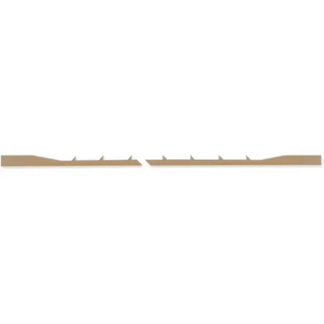 Pegas Modified Geometry Scroll Saw Blades 1R 13.7TPI (12 Pack) - Fast shipping