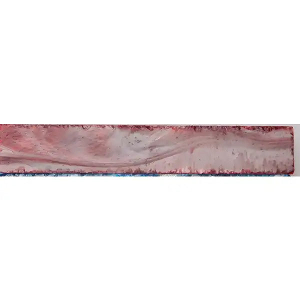 Pen Blank - Mica Pearl - Fine Feathers - This design is a feast to the eye! It provides remarkable new and original