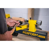 Perform PD205WL Woodturning Lathe - Lathes Compact 1MT lathe with the capacity for goblets, boxes, small bowls Variable