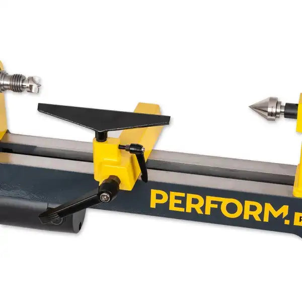 Perform PD205WL Woodturning Lathe - Lathes Compact 1MT lathe with the capacity for goblets, boxes, small bowls Variable