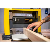 Perform PD318BT Benchtop Thicknesser - Ideal beginner benchtop thicknesser Powerful 1800W motor HSS blades deliver 18,