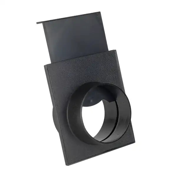 Plastic Blast Gate 4 Inch Unequal Size Ends - Record Power - Dust Extraction Accessories Used to close off the suction
