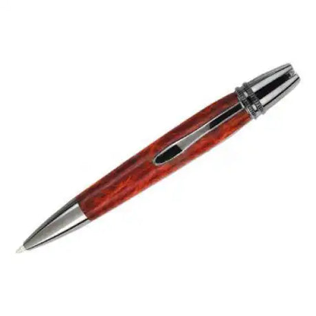 Polaris Twist Pen Kit - Black Titanium - Turning Kits Available in ballpoint and a range of colour platings Chrome Gold
