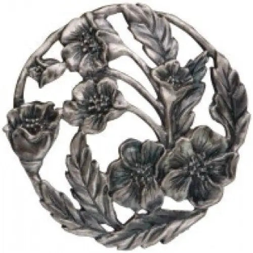 Poppy - Decorative Pewter Lid (Potpourri) - Fast shipping