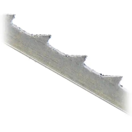 Positive Tooth Plain End HSS 16.5tpi Scroll Saw Blades - Record Power - 12 Pack - These plain end blades feature