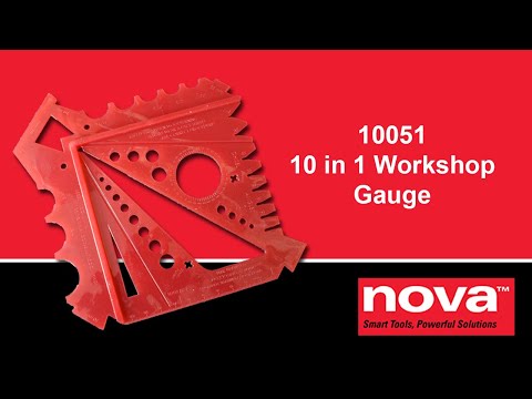 NOVA Complete Workshop 10 in 1 Gauge