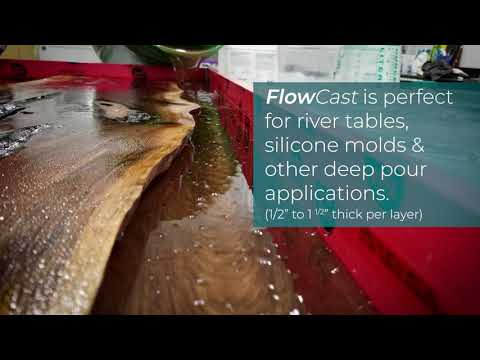 EcoPoxy FlowCast Epoxy Resin Kit - 12 Litres