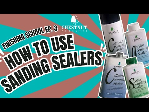 Cellulose Sanding Sealer - 1 litre - Chestnut Products