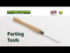 record Power 1/8" Parting Tool (103610) Mainly used for parting the turned workpiece from the waste wood. With the correct technique they can also be used for creating beads and patterns - a truly useful and essential tool.  These tools are manufactured in the UK