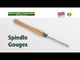 Record Power 1/2" Spindle Gouge (103560) (12" Handle) These spindle gouges are ideal general-purpose spindle tools, ideal for producing beads, coves and sweeping profiles across a wide range of projects.  The gouges are manufactured in the UK