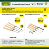 ProComfort Ultimate Spindle Set - Record Power - Woodturning Tools Introducing the Series from – An exclusive