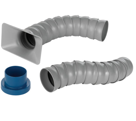 Record power dust extraction hose Self supporting extraction port and hose, ideal for woodturning, 660mm in length. This is an official LOC-LINE® product, the original and best modular hose. Suitable for 2.5" systems.