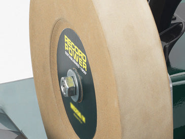 Left Hand Nut Thread  To ensure the grinding wheel is held securely with no danger of unwinding.