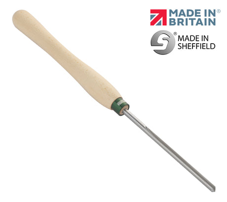 Record Power 1/4" Bowl Gouge (103630) with 12" handle These bowl gouges from Record Power feature an improved flute profile, designed to help clear shavings quickly for more effective and faster cutting. These tools are manufactured in the UK