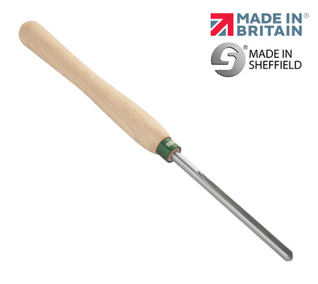 Record Power 3/8" Bowl Gouge (103640) with 12" handle These bowl gouges from Record Power feature an improved flute profile, designed to help clear shavings quickly for more effective and faster cutting. These tools are manufactured in the UK 