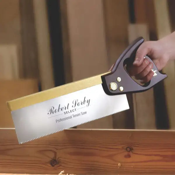 Professional 12 x 13 Tenon Saw - Robert Sorby Select - Carpenters Tools This features resharpenable precision