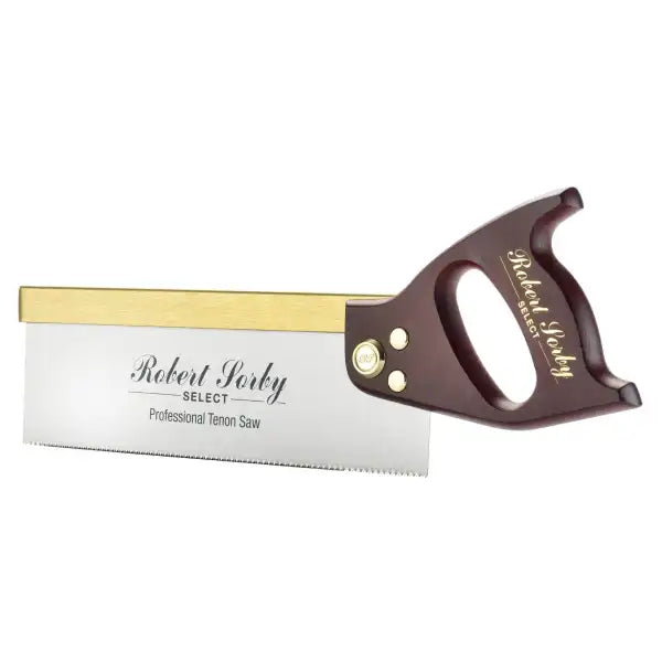Professional 12 x 13 Tenon Saw - Robert Sorby Select - Carpenters Tools This features resharpenable precision