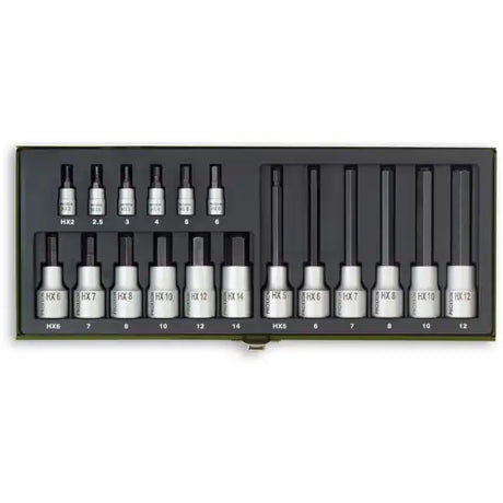 Proxxon 18 Piece Allen Key Socket Set - tool set