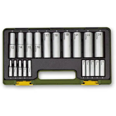 Proxxon 20 Piece 1/4’’ Square Drive Tool Set