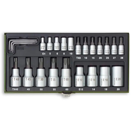 Proxxon 24 Pc Torx Socket Set For 1/4’’ Drive Hand Tools Fast shipping