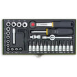 Proxxon 36 Piece Socket Set - 4 - 13Mm (1/4’’)