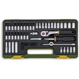 Proxxon 49 Piece Socket Set Baton Ratchet (1/4’’)