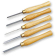 Proxxon 5 Piece Miniature Wood Turning Chisel Set - Woodturning Tools - Fast shipping