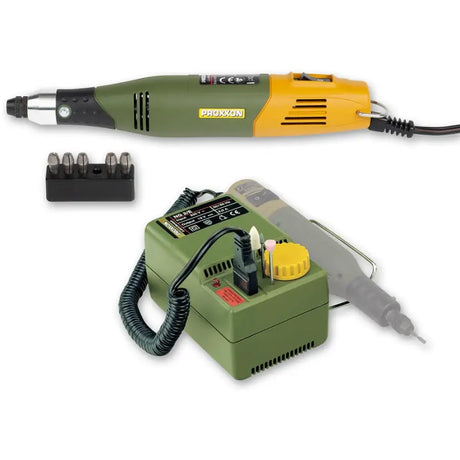 Proxxon 60 Mill/Drill & Ng 2/E Mains Adaptor Fast shipping