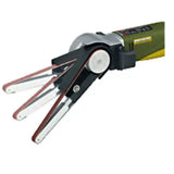 Proxxon BS/E Belt Sander 28536 - For shape finishing, mortising, fine polishing (flat surfaces). Also de-burring metal,