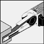 Proxxon BS/E Belt Sander 28536 - Sanders For shape finishing, mortising, fine polishing (flat surfaces). Also