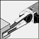 Proxxon BS/E Belt Sander 28536 - Sanders For shape finishing, mortising, fine polishing (flat surfaces). Also