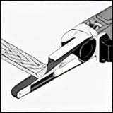 Proxxon BS/E Belt Sander 28536 - For shape finishing, mortising, fine polishing (flat surfaces). Also de-burring metal,