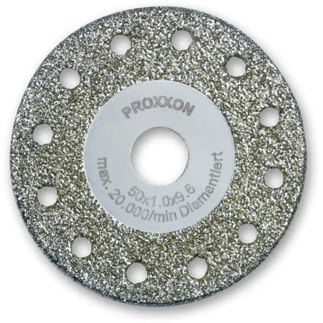 Proxxon Diamond Coated Cutting & Roughing Disc - For cutting, grinding and roughing of hard materials such as glass,