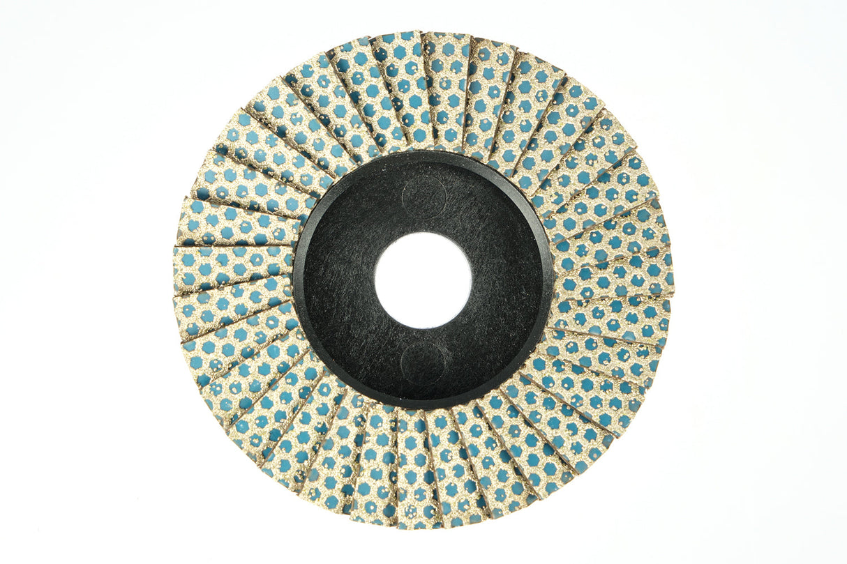 Proxxon diamond coated flap discs LHW 200 grit 50mm 2 pieces - Grinding Straight edge for clean corner-cuts. High stock