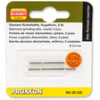 Proxxon Diamond Coated Grinding Bits Ball 2.2 mm - Rotary Multi Tools