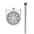 PROXXON DIAMOND CUTTING DISC 20MM 28844 - This genuine diamond-coated fits handheld rotary tools and grinder / Drills,