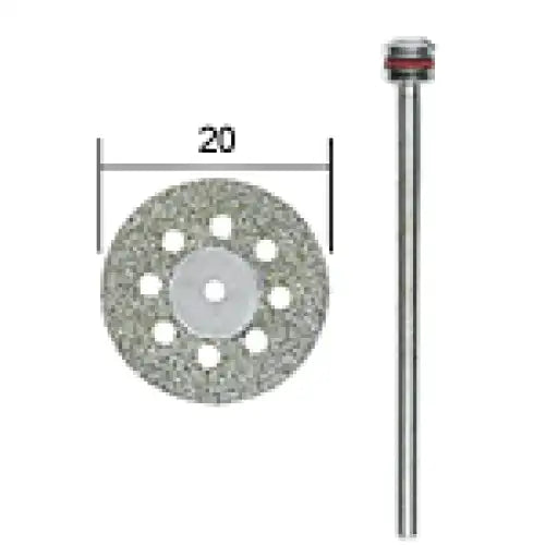 PROXXON DIAMOND CUTTING DISC 20MM 28844 - This genuine diamond-coated fits handheld rotary tools and grinder / Drills,