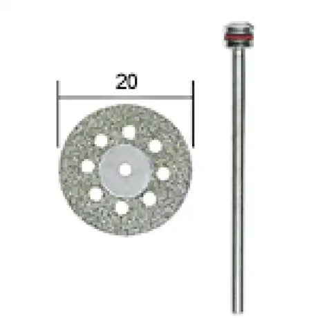 PROXXON DIAMOND CUTTING DISC 20MM 28844 - This genuine diamond-coated fits handheld rotary tools and grinder / Drills,