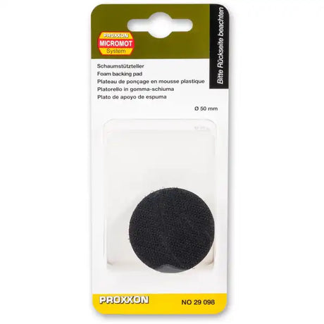 Proxxon Foam Backing Pad 50 mm For Polishers