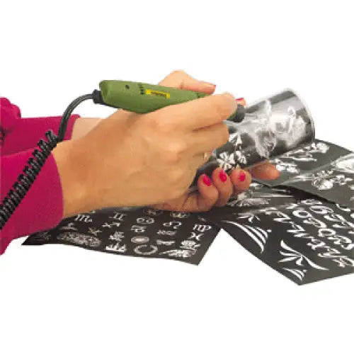 Proxxon GG 12 Complete Engraving Kit with ’trial glass’ - Engraver - Fast shipping