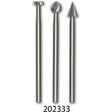 Proxxon High Speed Steel Cutters (3 Pack) - Fast shipping